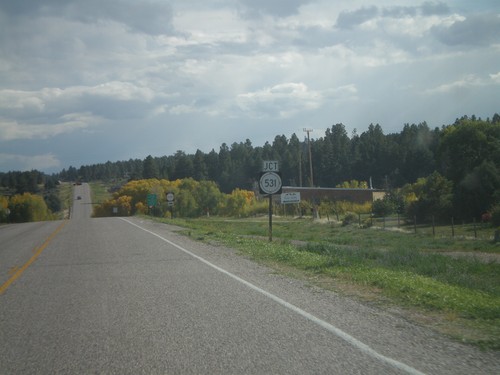 US-84 South/US-64 East Approaching NM-531