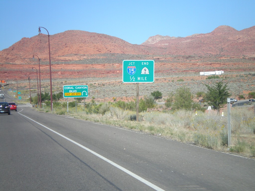 UT-9 West At Coral Canyon Blvd.