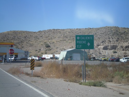 End NV-319 West at US-93