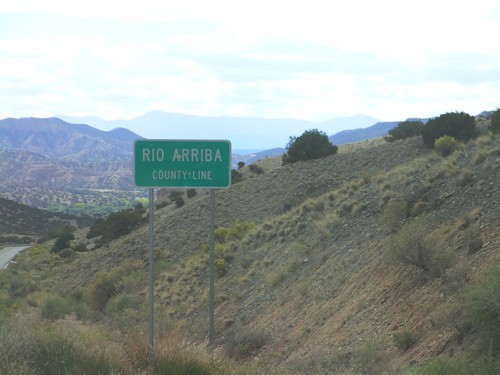 NM-75 West - Rio Arriba County Line