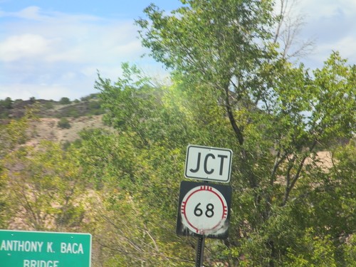 NM-75 East Approaching NM-68