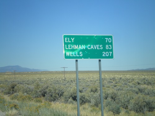 US-93 North - Distance Marker