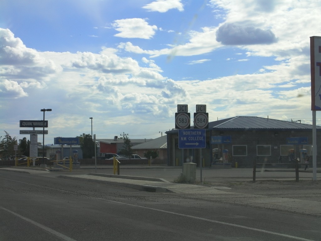 NM-68 South Approaching NM-583/NM-584