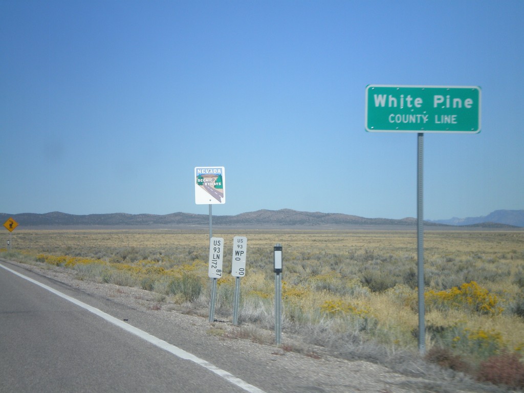 US-93 North - White Pine County Line