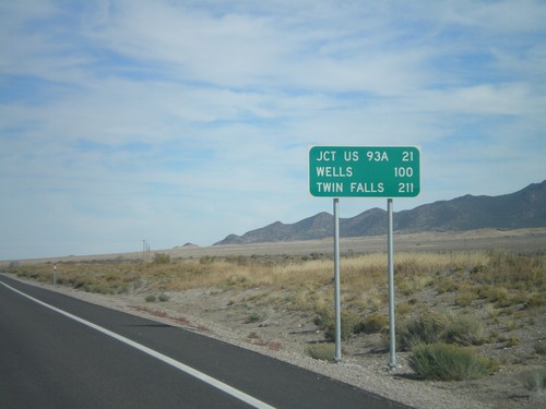 US-93 North - Distance Marker