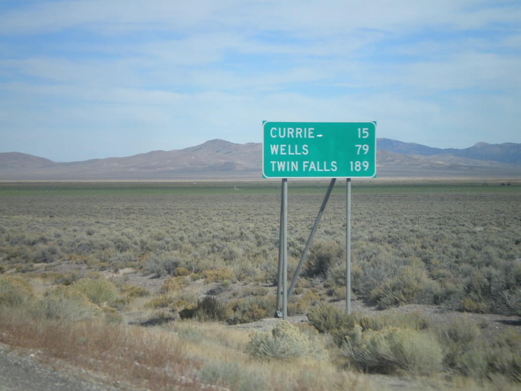 US-93 North - Distance Marker