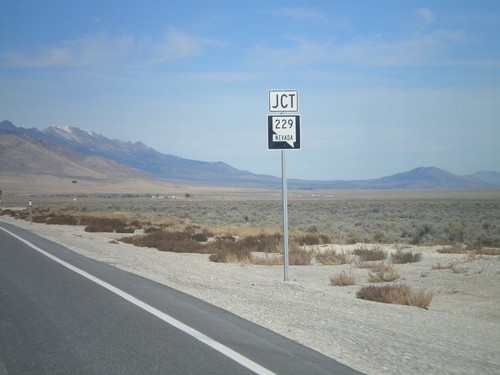 US-93 North Approaching NV-229