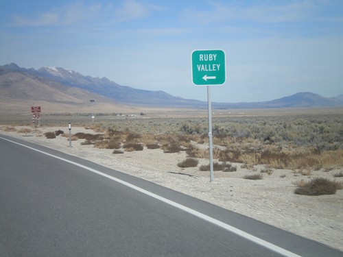 US-93 North Approaching NV-229