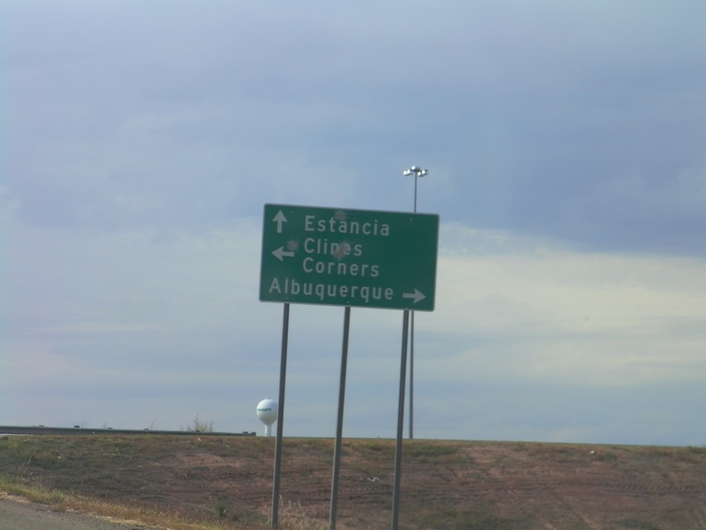 NM-41 South at I-40