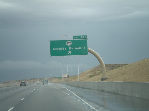 I-25 North - Exit 240