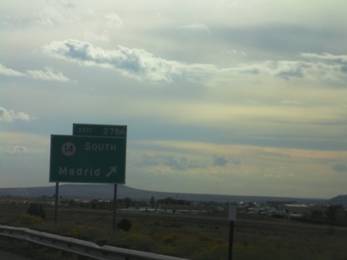 I-25 South - Exit 278A