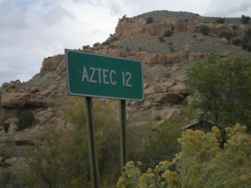 NM-575 North - Distance Marker