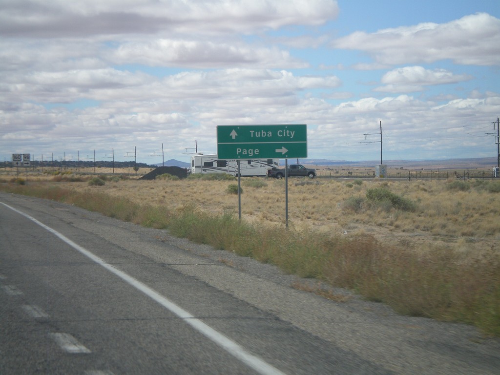 US-160 West at AZ-98