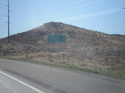 I-15 South - Distance Marker