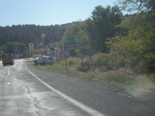 US-89 South Approaching UT-9