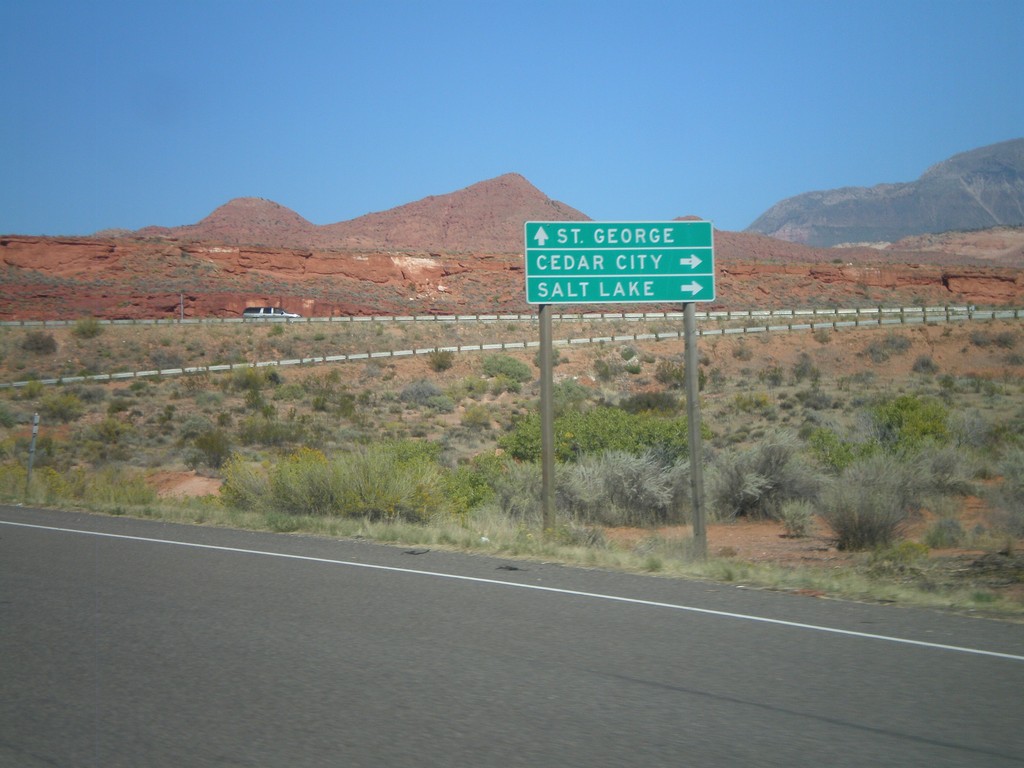 End UT-9 West at I-15