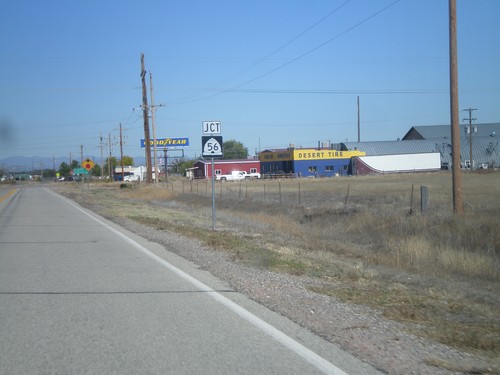 UT-18 North Approaching UT-56