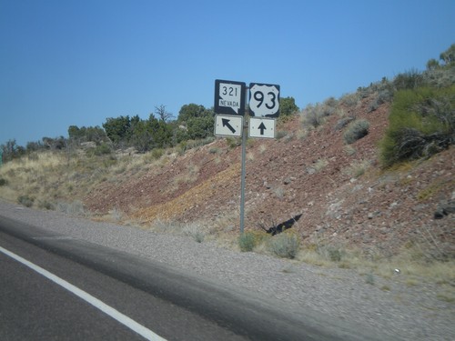 US-93 North At NV-321 (Business US-93)