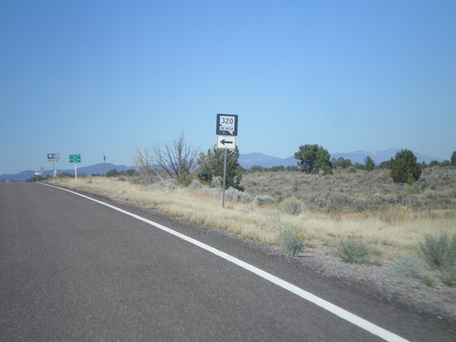 US-93 North Approaching NV-320