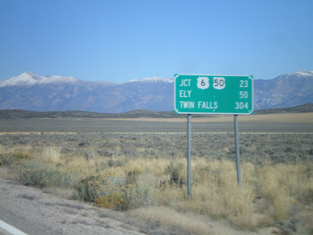 US-93 North - Distance Marker