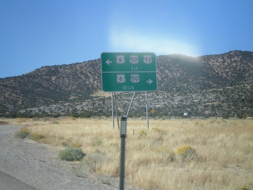 US-93 North at US-6/US-50