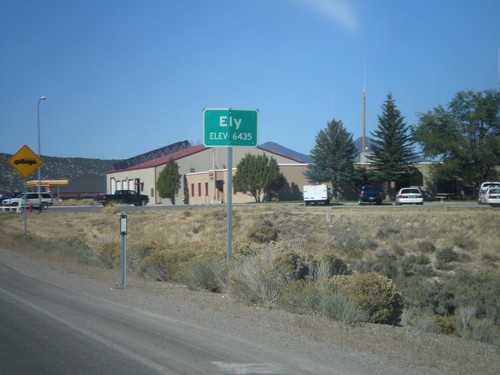 US-93 North - Entering Ely