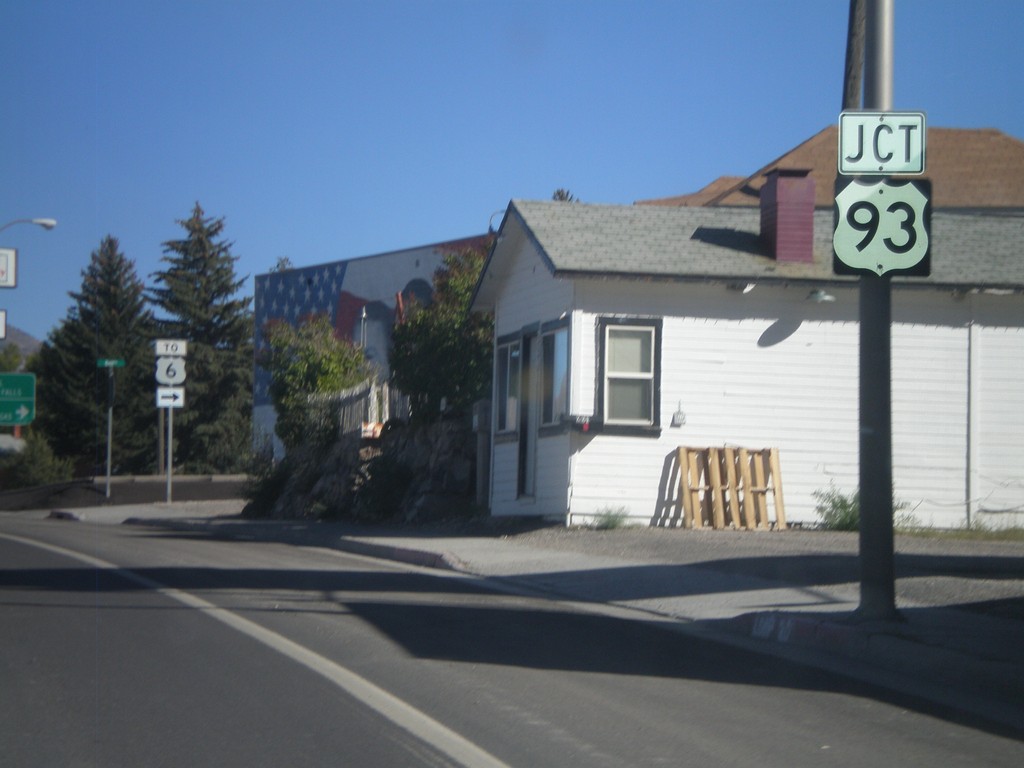 US-50 East at US-93