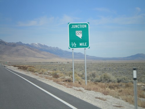 US-93 North Approaching NV-229