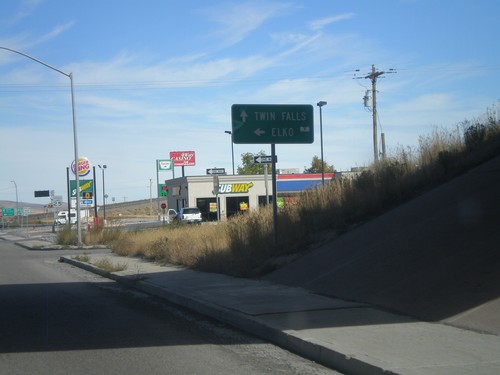 US-93 North at I-80 West