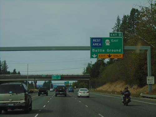 I-5 North - Exit 11