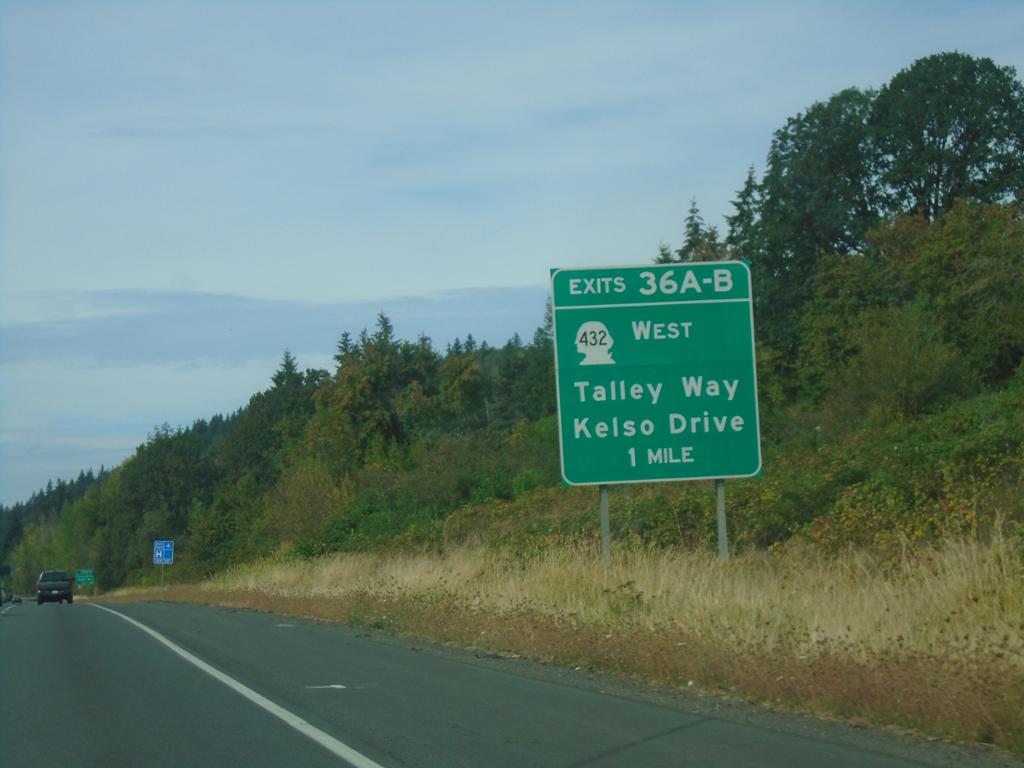 I-5 North - Exit 36