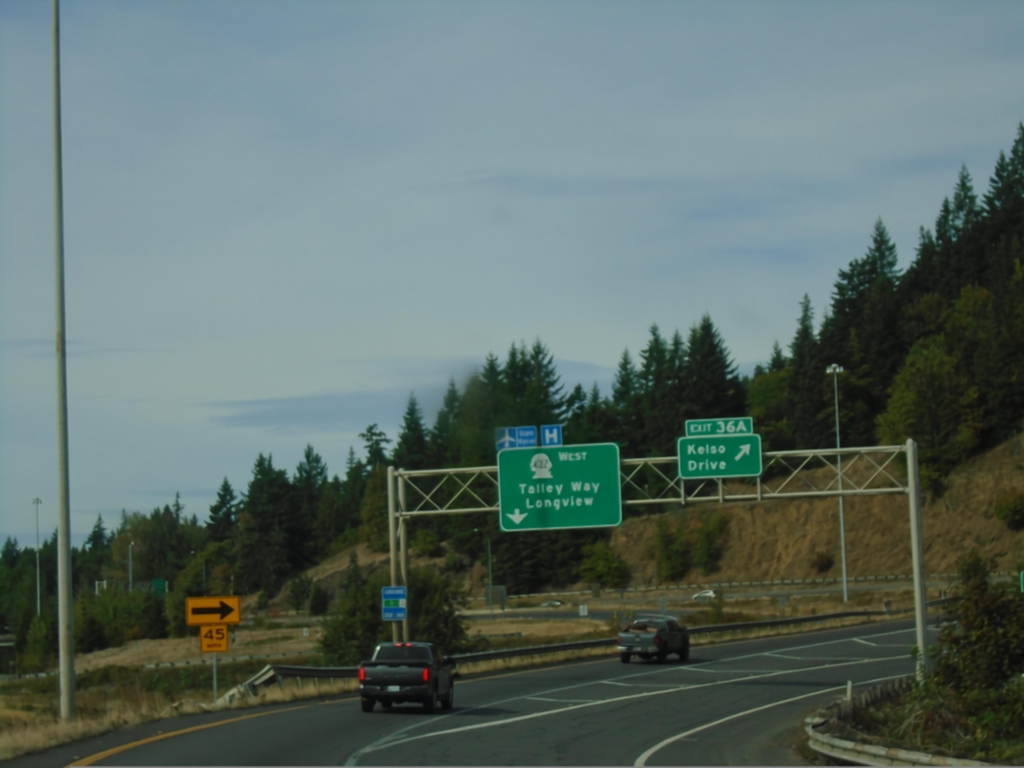 I-5 North - Exit 36