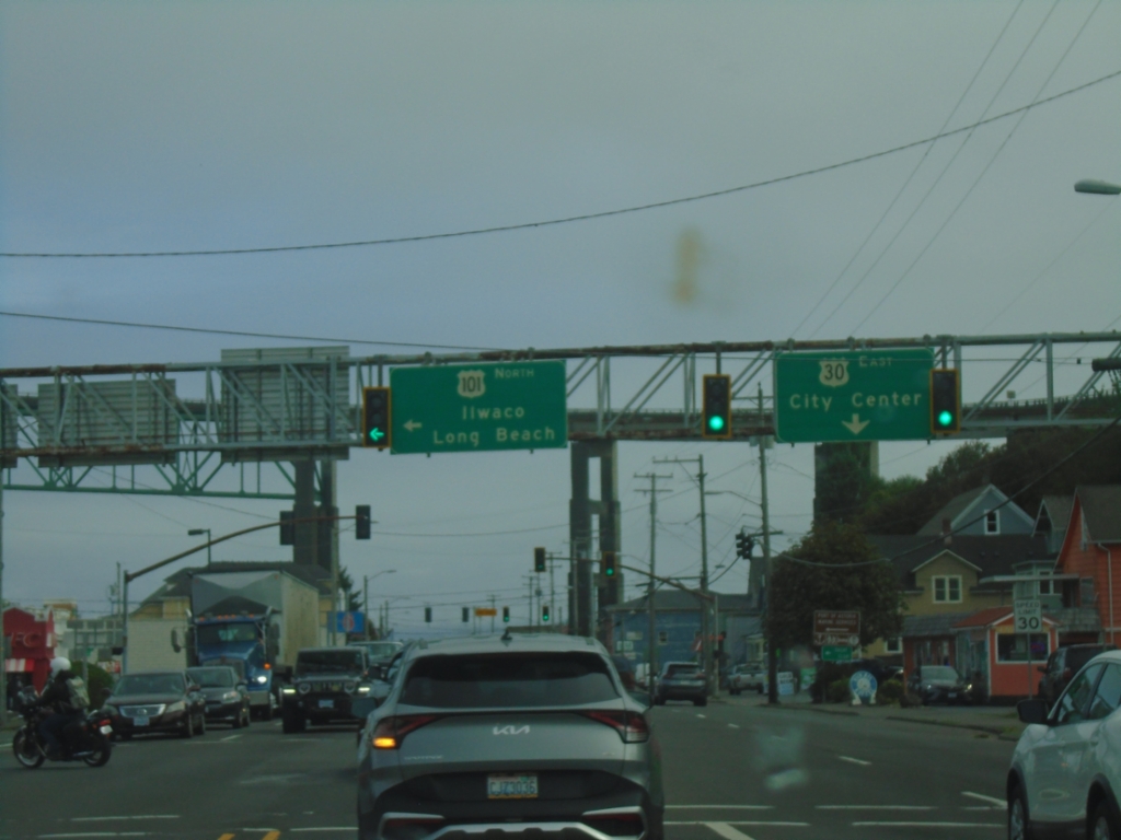 US-101 North at US-30