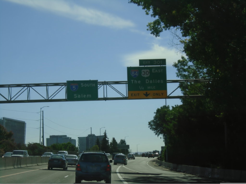 I-5 South Approaching Exit 301