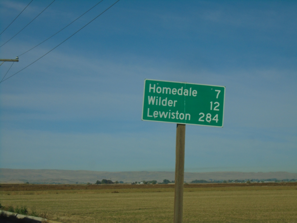 US-95 North - Distance Marker