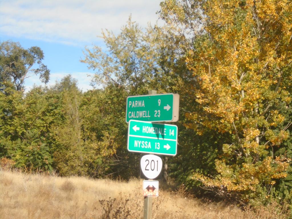 OR-201 North at OR-452