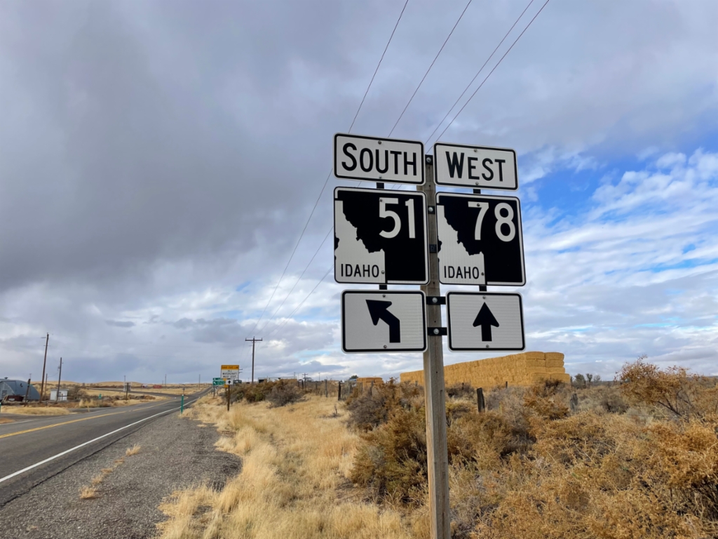 ID-78 West/ID-51 South Split