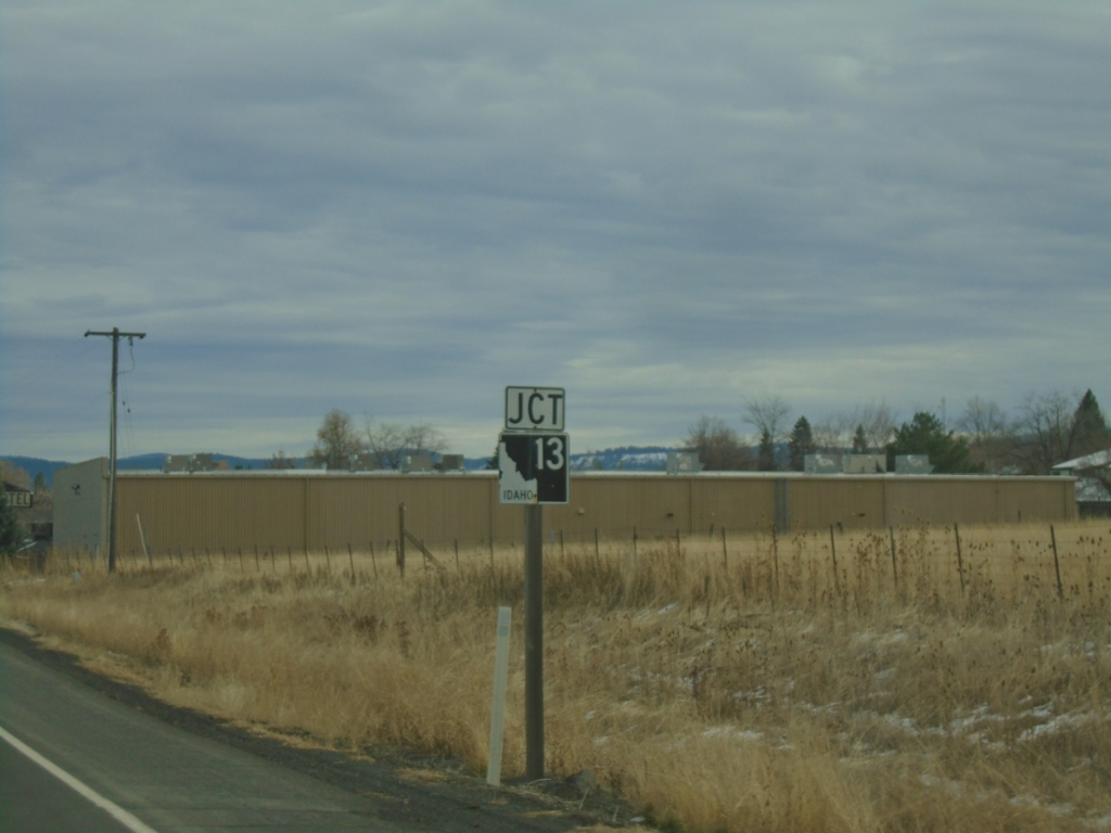 US-95 North Approaching ID-13