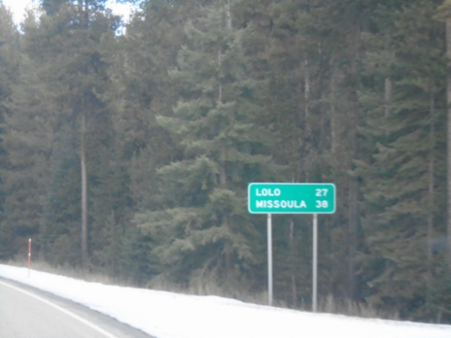 US-12 East - Distance Marker