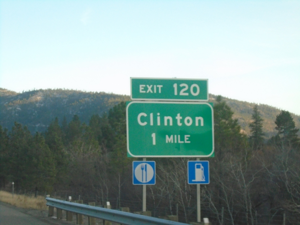 I-90 East - Exit 120