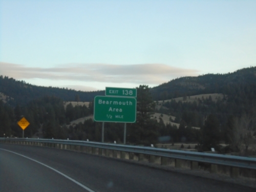 I-90 East - Exit 138