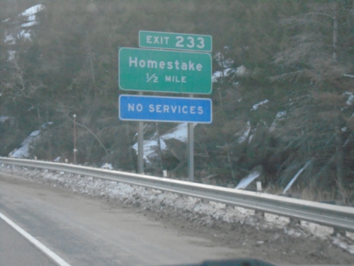 I-90 East - Exit 233