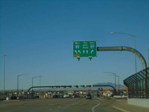 Ten Mile Road North at I-84