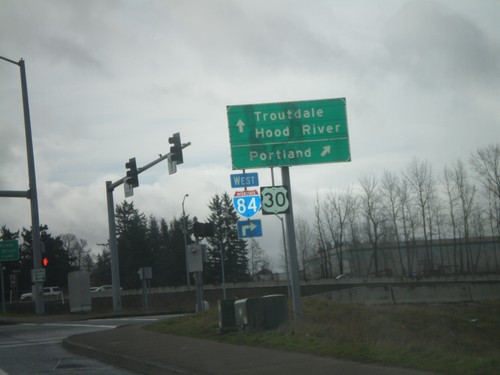 238th Ave. North at I-84