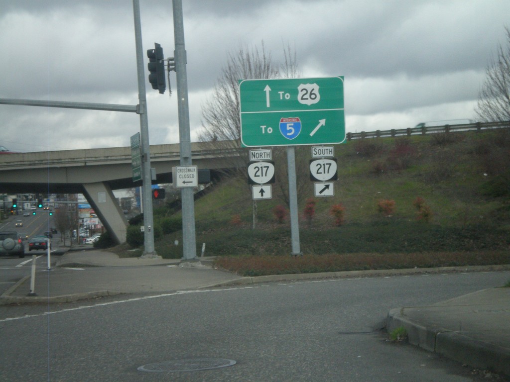 OR-8 East At OR-217 South Onramp