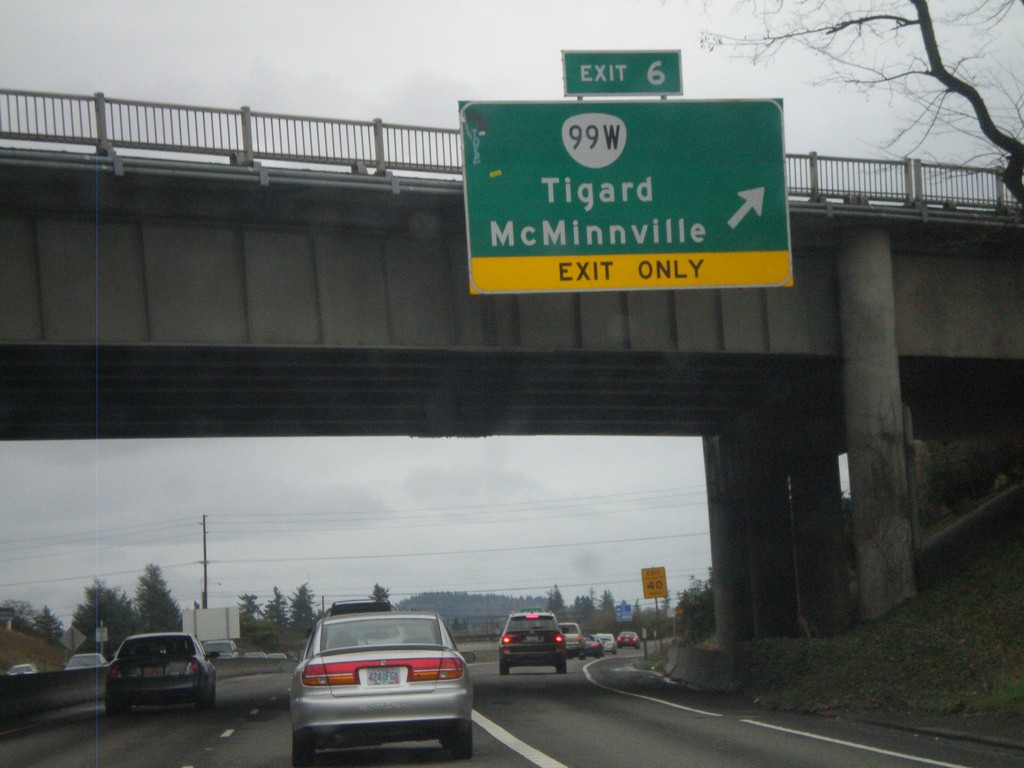 OR-217 South - Exit 6