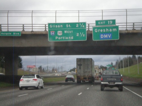 I-205 North - Exit 19 and Next Exits