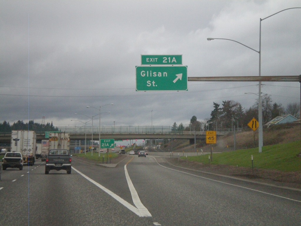 I-205 North - Exit 21B