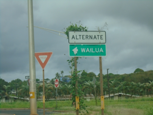 Kapa'a Bypass/Olohena Road Roundabout