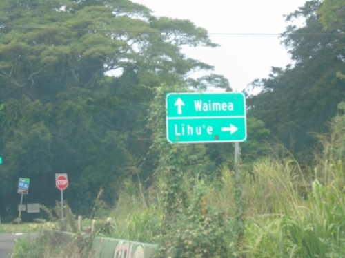 Kōloa Road West at Maluhia Road (HI-520)